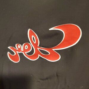 Reef Rash Guard Men's Size L 80% Nylon, 20% Spandex Black & Red